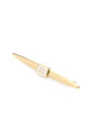 Gold metal hair clip MIU MIU (5IF2772F6T)