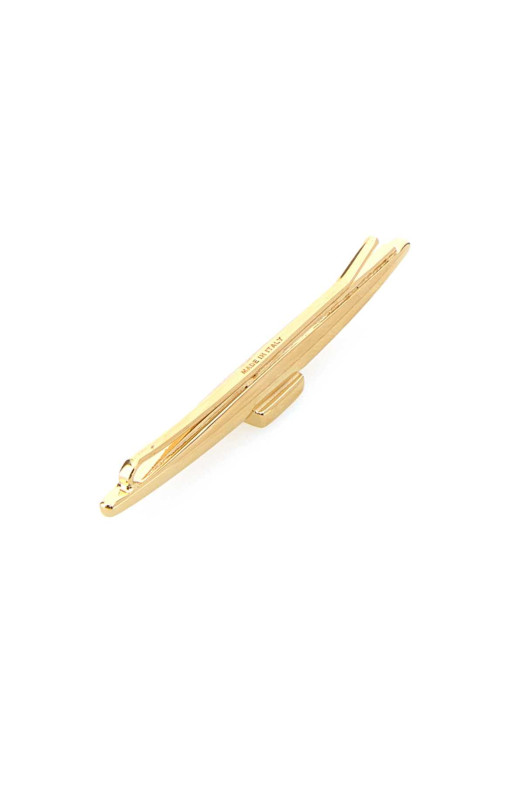 Gold metal hair clip MIU MIU (5IF2772F6T)
