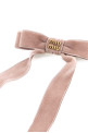 Pink velvet hair clip MIU MIU (5IF284068)