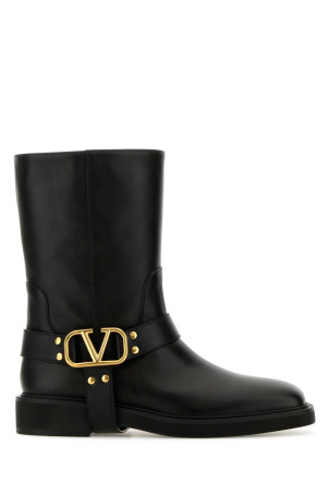 Black leather boots Black VALENTINO GARAVANI (5W2S0JK6DSH)