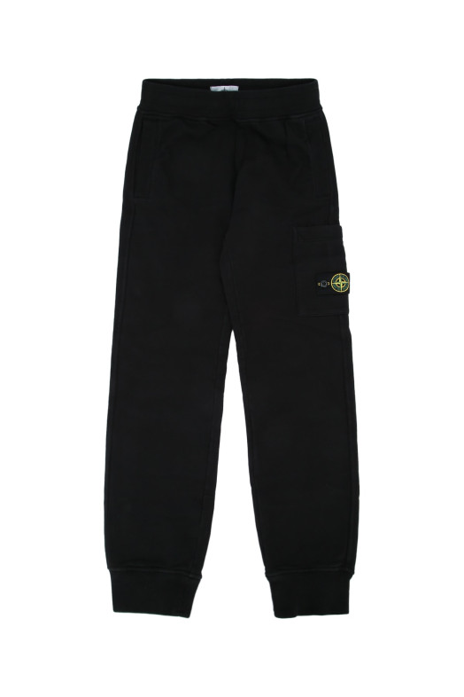 SWEAT BOTTOMS Black STONE ISLAND KIDS (620000120)