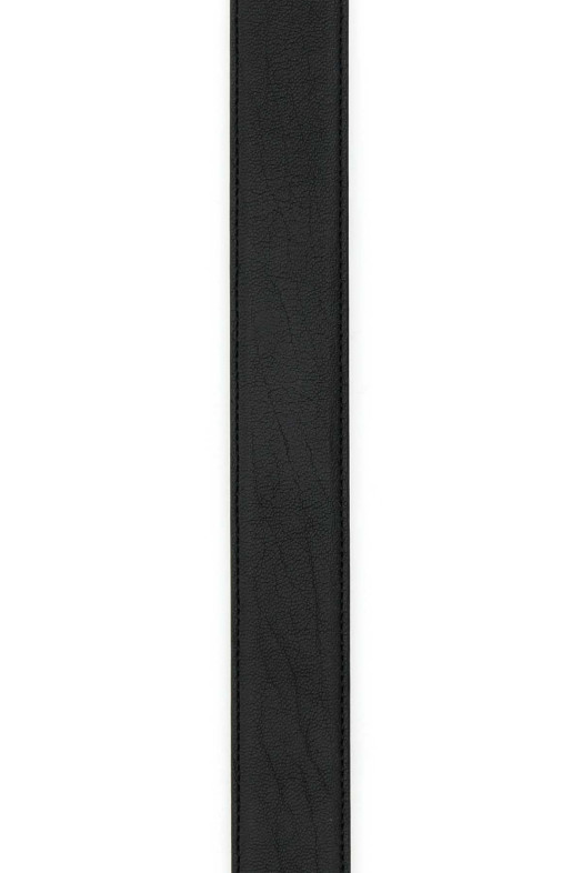 Black leather belt Black SAINT LAURENT (634440AAC8A)