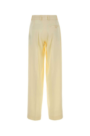 Pastel yellow satin wide-leg pant Pink Black STELLA McCARTNEY (6403023FU302)