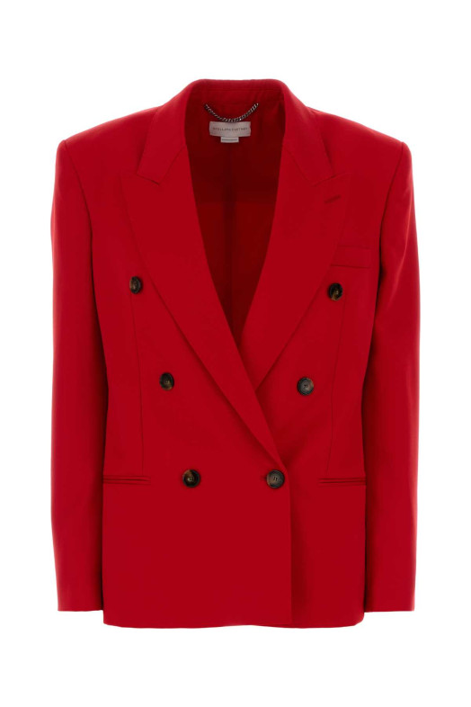 Red wool blazer STELLA McCARTNEY (6501653GU756)