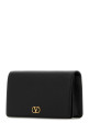 Black leather VLogo Signature clutch Black VALENTINO GARAVANI (6W2P0AK8SNP)