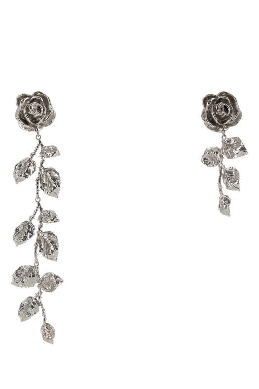 Silver metal earrings MAGDA BUTRYM (701426)