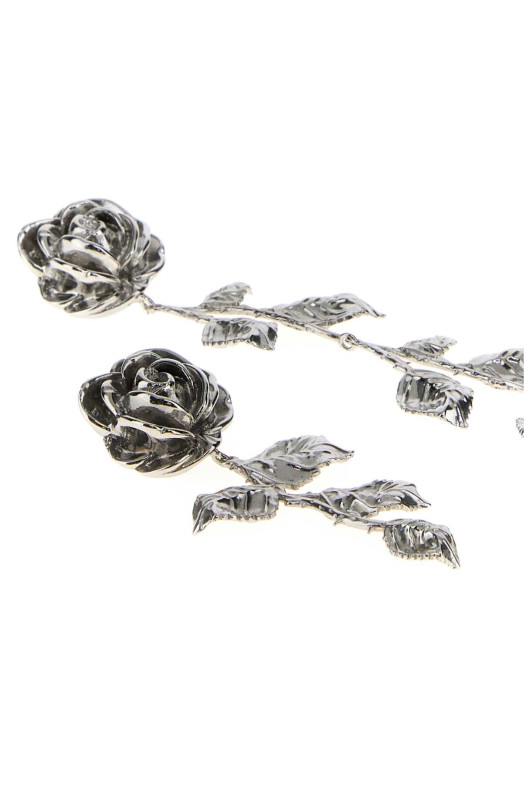 Silver metal earrings MAGDA BUTRYM (701426)