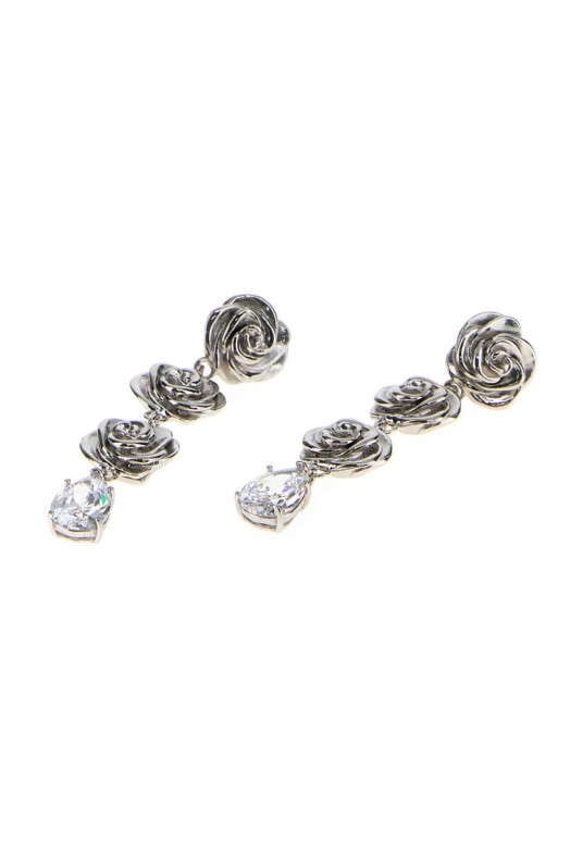 Silver metal earrings MAGDA BUTRYM (706426)