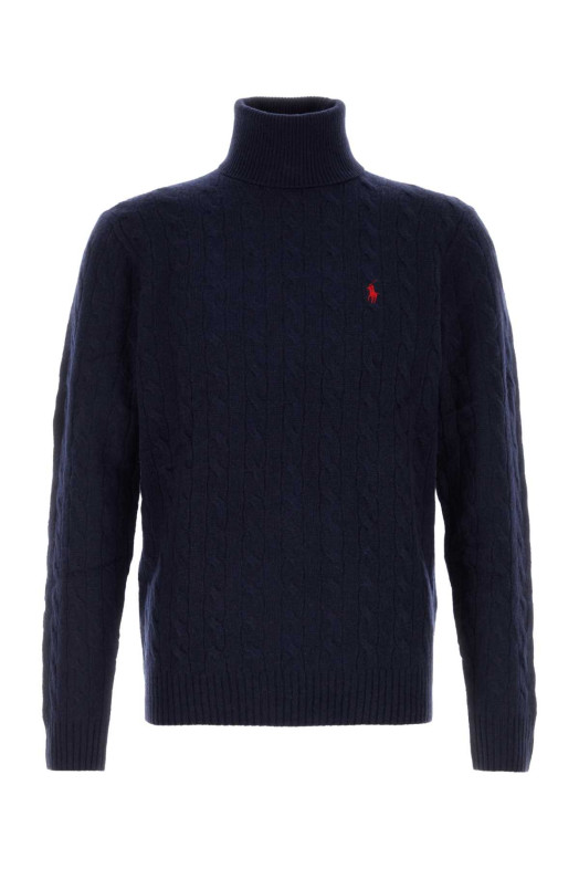 Navy blue wool blend sweater POLO RALPH LAUREN (710876836)