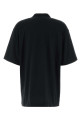 slate cotton oversize t-shirt BALENCIAGA (764235TTVM7)