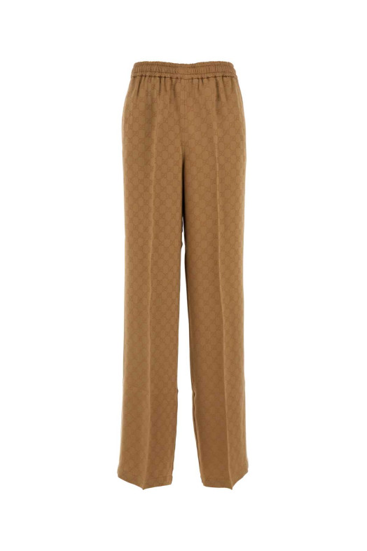 Camel jacquard joggers GUCCI (794774XJGSE)