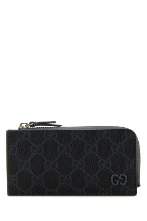 GG fabric and leather card holder GUCCI (795233FACQC)