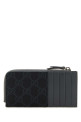 GG fabric and leather card holder GUCCI (795233FACQC)