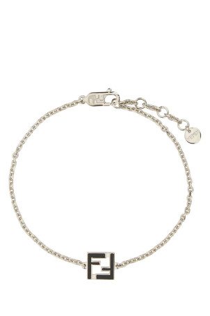 Silver metal FF bracelet FENDI (7AK014B09)
