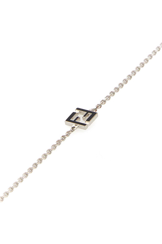 Silver metal FF bracelet FENDI (7AK014B09)