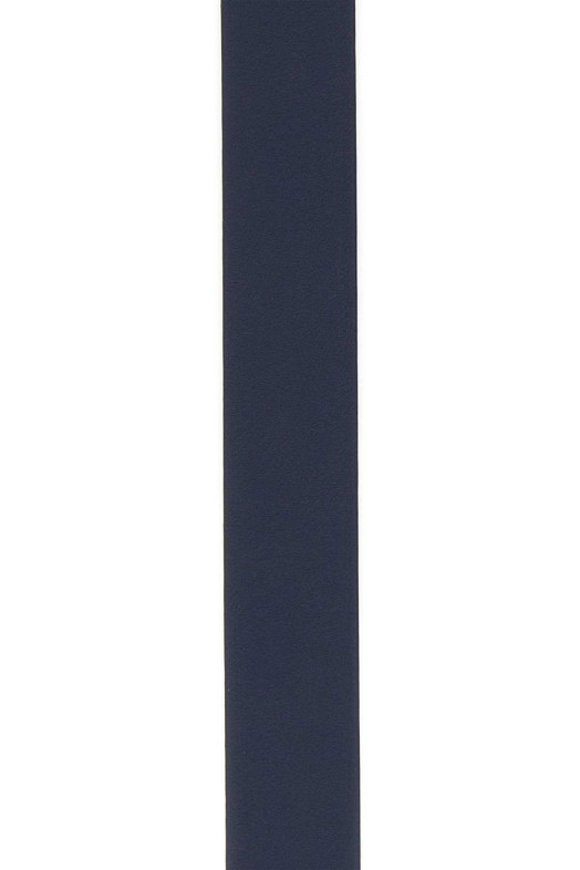 Navy blue leather Squared FF reversible belt FENDI (7C0541ASIW)