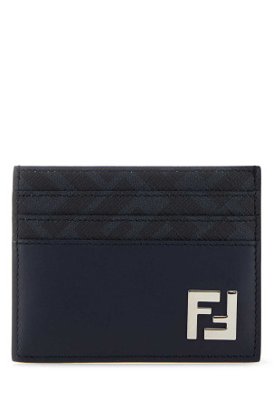 Midnight blue card holder FENDI (7M0164AV86)