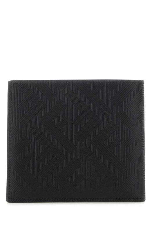 Black leather wallet FENDI (7M0169AJF4)
