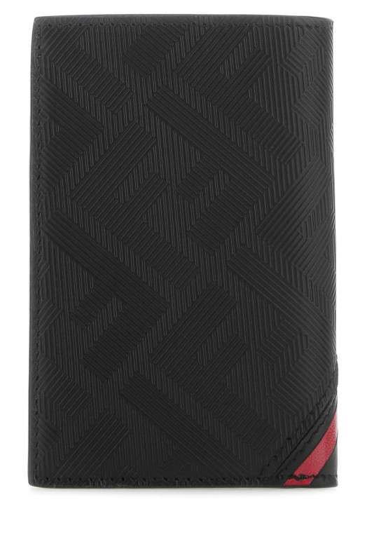 Black leather wallet FENDI (7M0262ALE8)