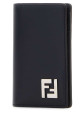 Midnight blue leather card holder FENDI (7M0349AV86)