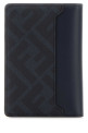 Midnight blue leather card holder FENDI (7M0349AV86)