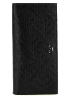 Black leather card holder FENDI (7M0355AJF4)