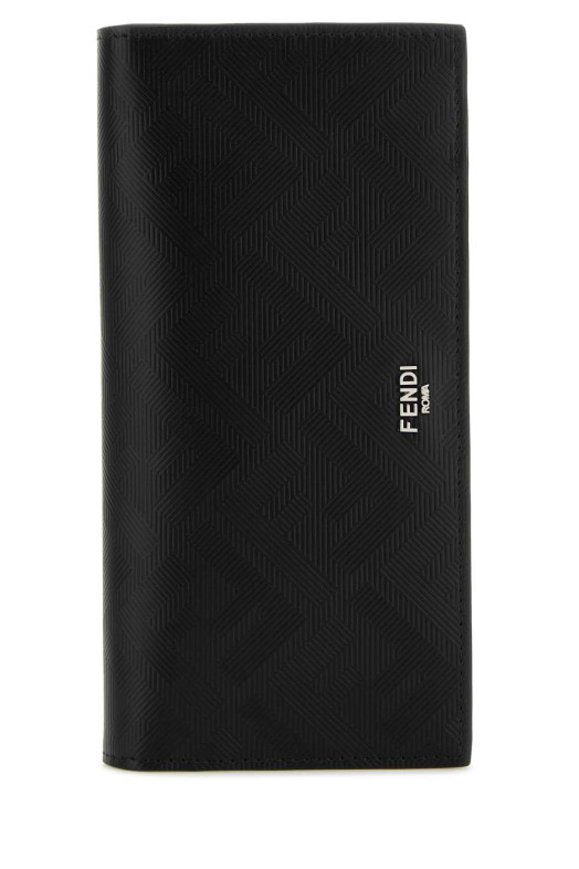 Black leather card holder FENDI (7M0355AJF4)