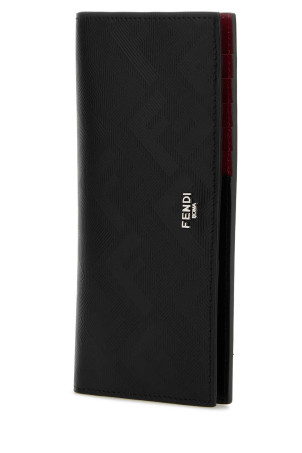 Black leather card holder FENDI (7M0355AJF4)