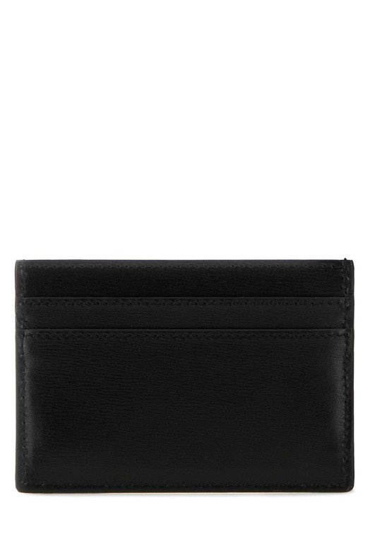 Black leather card holder Black FENDI (7M0371AVV6)