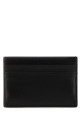 Black leather card holder Black FENDI (7M0371AVV6)