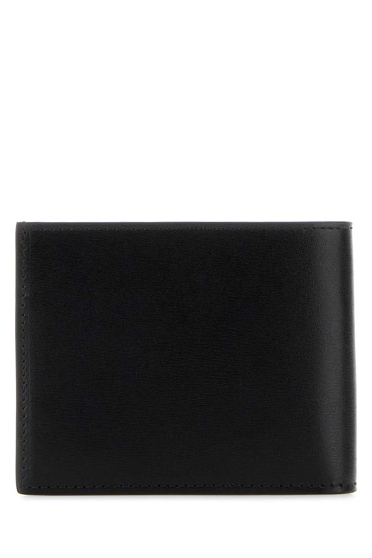 Black leather wallet Black FENDI (7M0378AVV6)