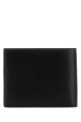 Black leather wallet Black FENDI (7M0378AVV6)
