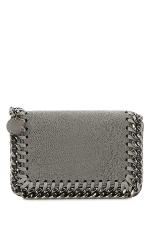 Dark grey shaggy deer Falabella coin purse Gray STELLA McCARTNEY (7P0067W9132)