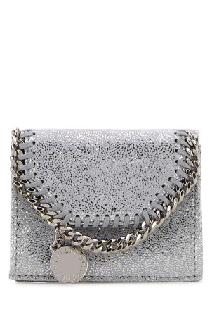 Silver shaggy deer Falabella wallet STELLA McCARTNEY (7P0084WP0301)