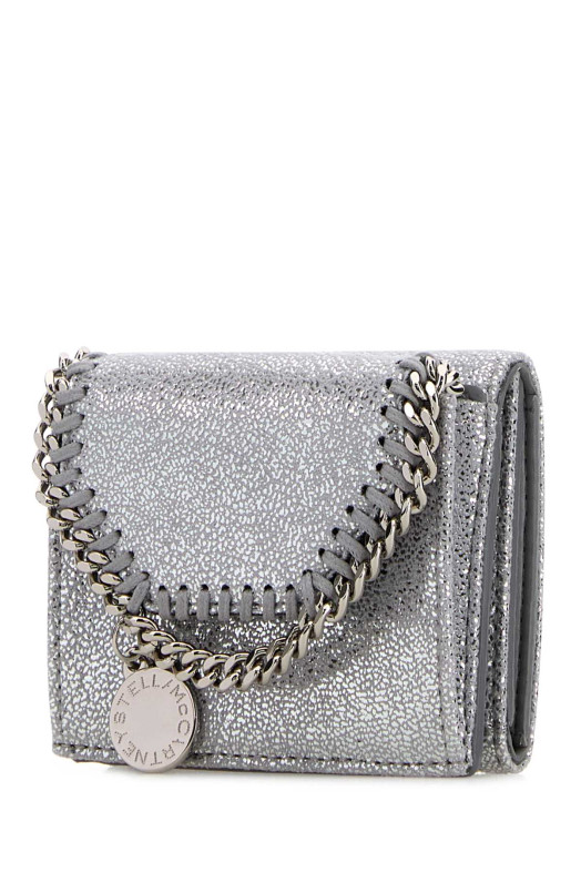 Silver shaggy deer Falabella wallet STELLA McCARTNEY (7P0084WP0301)