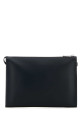 Midnight blue leather Squared FF clutch FENDI (7VA491AV83)