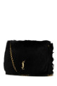 Black shearling Jamie 4.3 shoulder bag Black SAINT LAURENT (800628AAD1R)