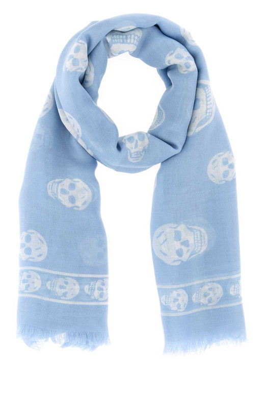 Printed modal blend foulard ALEXANDER MCQUEEN (8078894943Q)