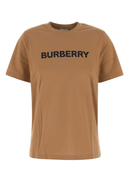 Biscuit stretch cotton t-shirt BURBERRY (8080427)