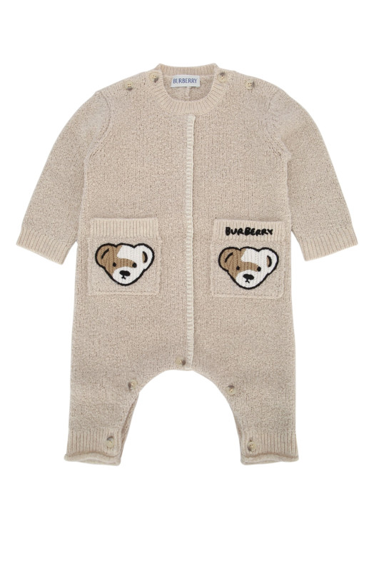 N4 BEAR KNIT ONESIE BURBERRY JR (8108721)