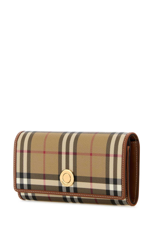 Printed canvas wallet BURBERRY (8109799)