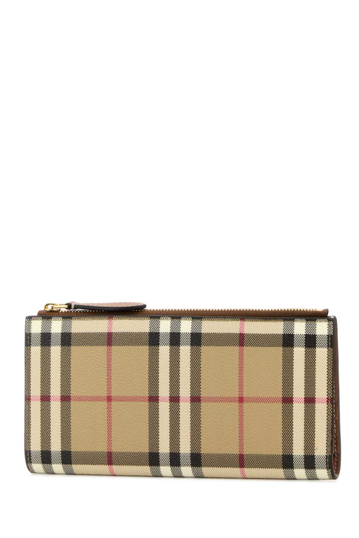Printed canvas wallet BURBERRY (8109809)