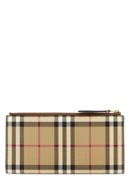 Printed canvas wallet BURBERRY (8109809)