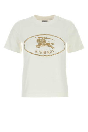 White cotton t-shirt BURBERRY (8109817)