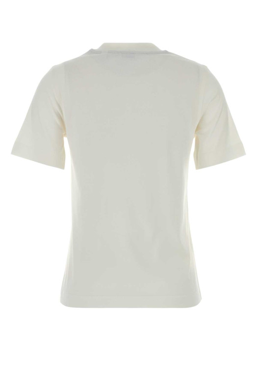 White cotton t-shirt BURBERRY (8111948)