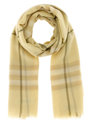 Embroidered wool scarf BURBERRY (8112492)