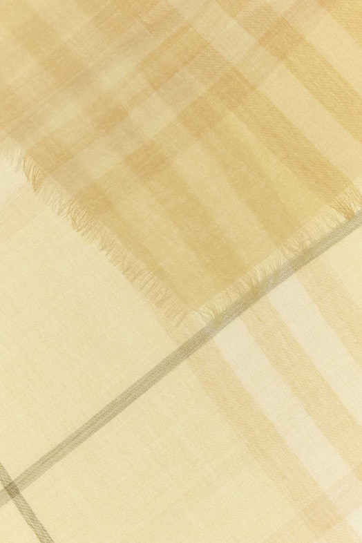 Embroidered wool scarf BURBERRY (8112492)