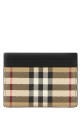 Printed canvas card holder Multicolor BURBERRY (8113176)