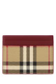 Printed canvas card holder BURBERRY (8116329)