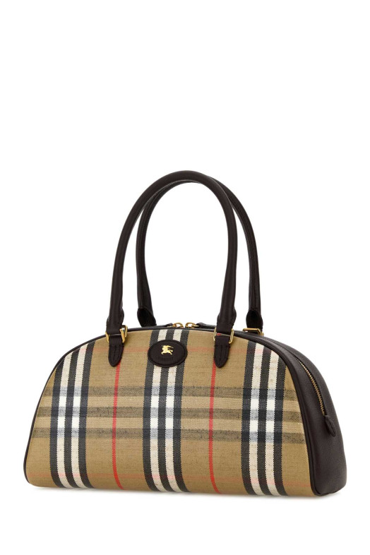 Printed canvas medium Highlands handbag BURBERRY (8117522)